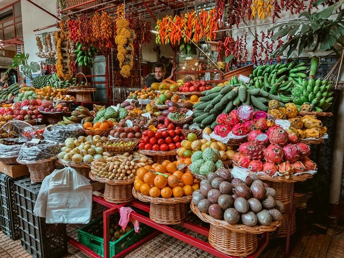 mercado dos lavradores na Madeira