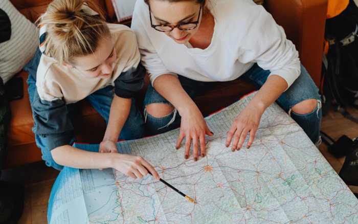 astrocartografia pode ajudar numa viagem em grupo
