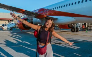 aeroporto durante uma conexão