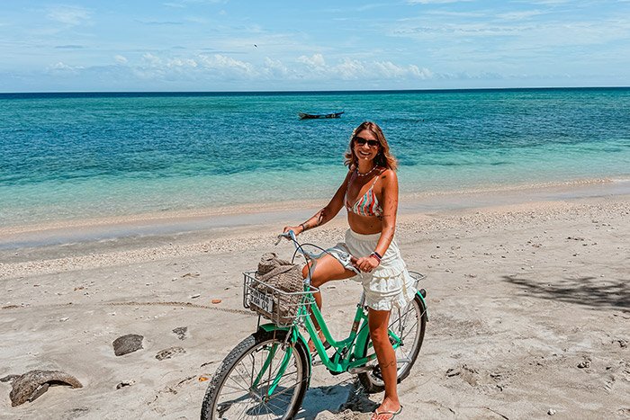 aluguel de bicicleta em Gili Air