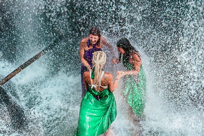 Purificação em Ubud