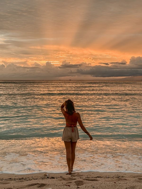 Pôr do sol em Gili Air